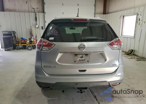 2016 Nissan Rogue S из США, поврежденный, VIN KNMAT2MT7GP696806